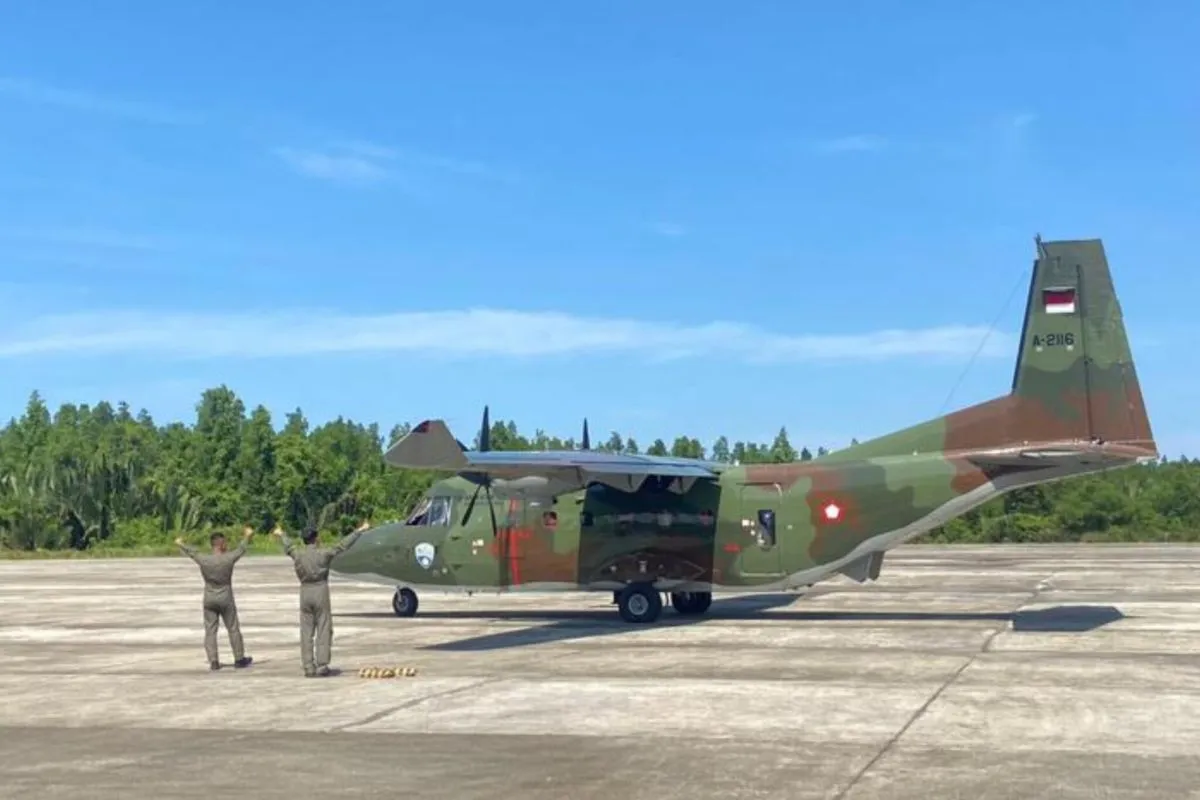 TNI AU kerahkan pesawat ke perbatasan di Krayan-Kaltara jelang Nataru