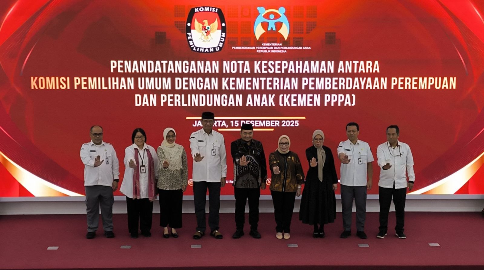 KPU Bersama KemenPPPA Tingkatkan Keterlibatan Perempuan di Dunia Politik