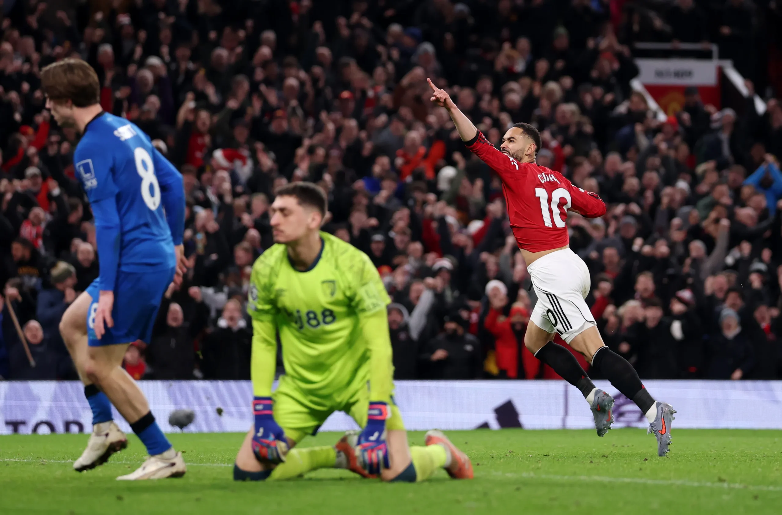 Manchester United Gagal Menang usai Ditahan Bournemouth 4-4