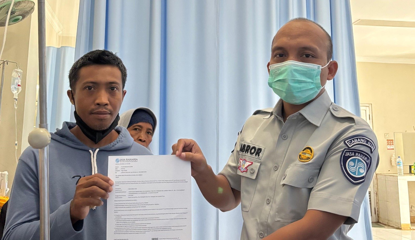 Pelayanan Proaktif Jasa Raharja NTB Melalui Kunjungan Jemput Bola ke Rumah Sakit Dr. R. Soedjono Lombok Timur