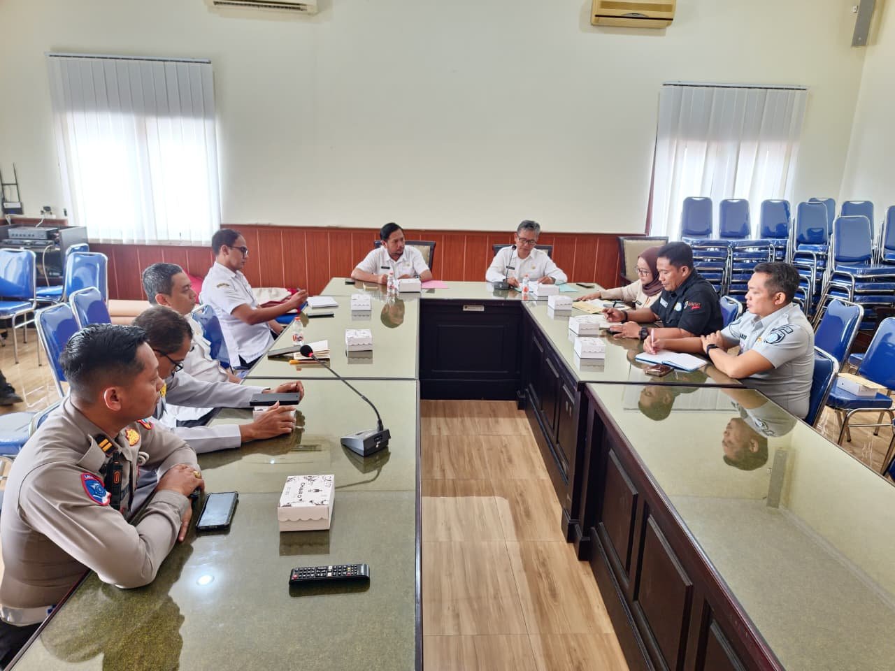 Rapat Koordinasi Lintas Sektoral Kabupaten Tulungagung Bahas Ketertiban Kendaraan dan Keselamatan Jalan