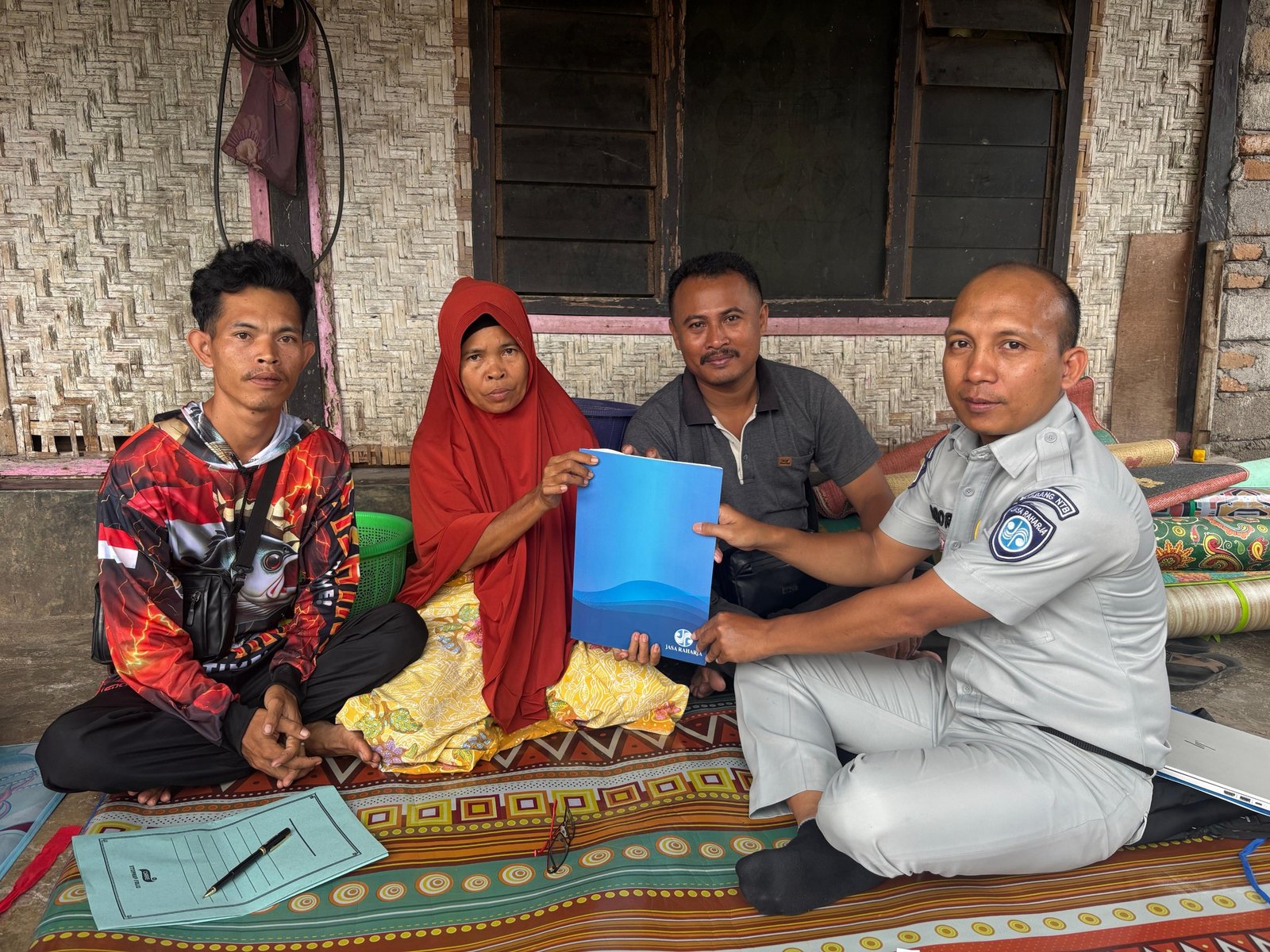 Negara Hadir di Tengah Duka: Jasa Raharja NTB Jemput Bola Kunjungi Ahli Waris Korban Kecelakaan