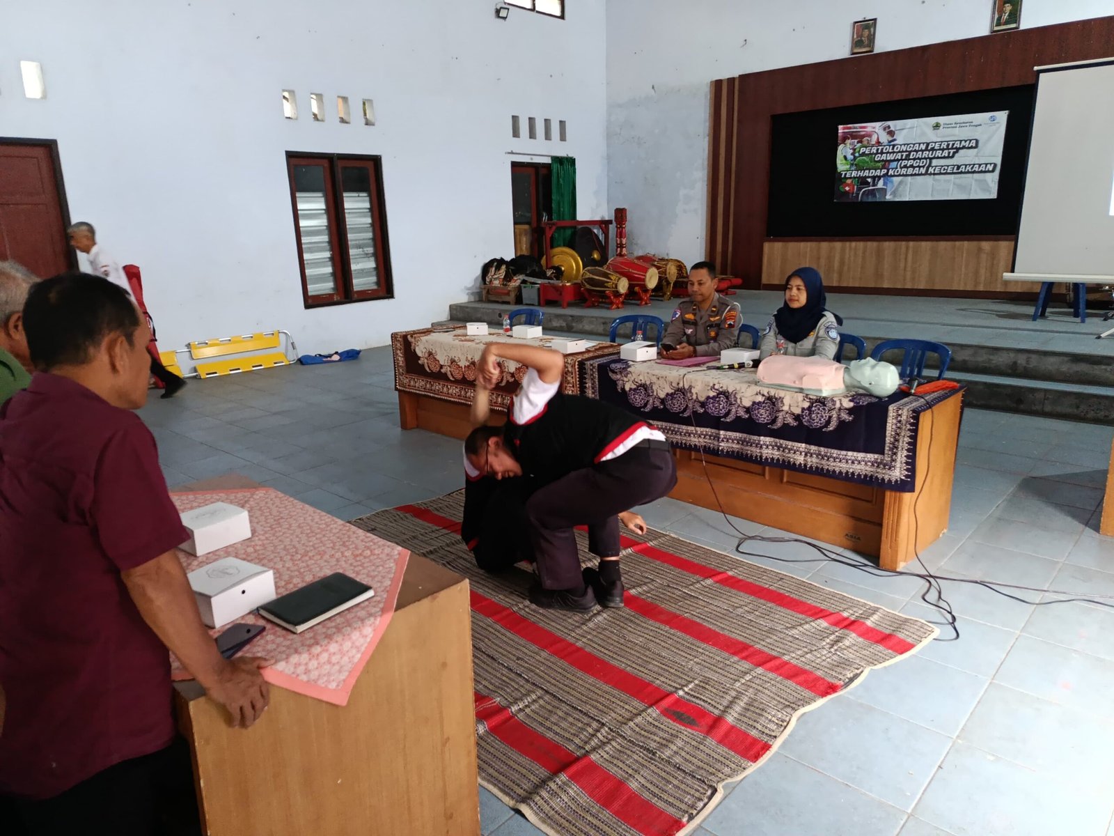 Jasa Raharja Magelang Gelar Pelatihan PPGD dan Sosialisasi PDPL di Madureso