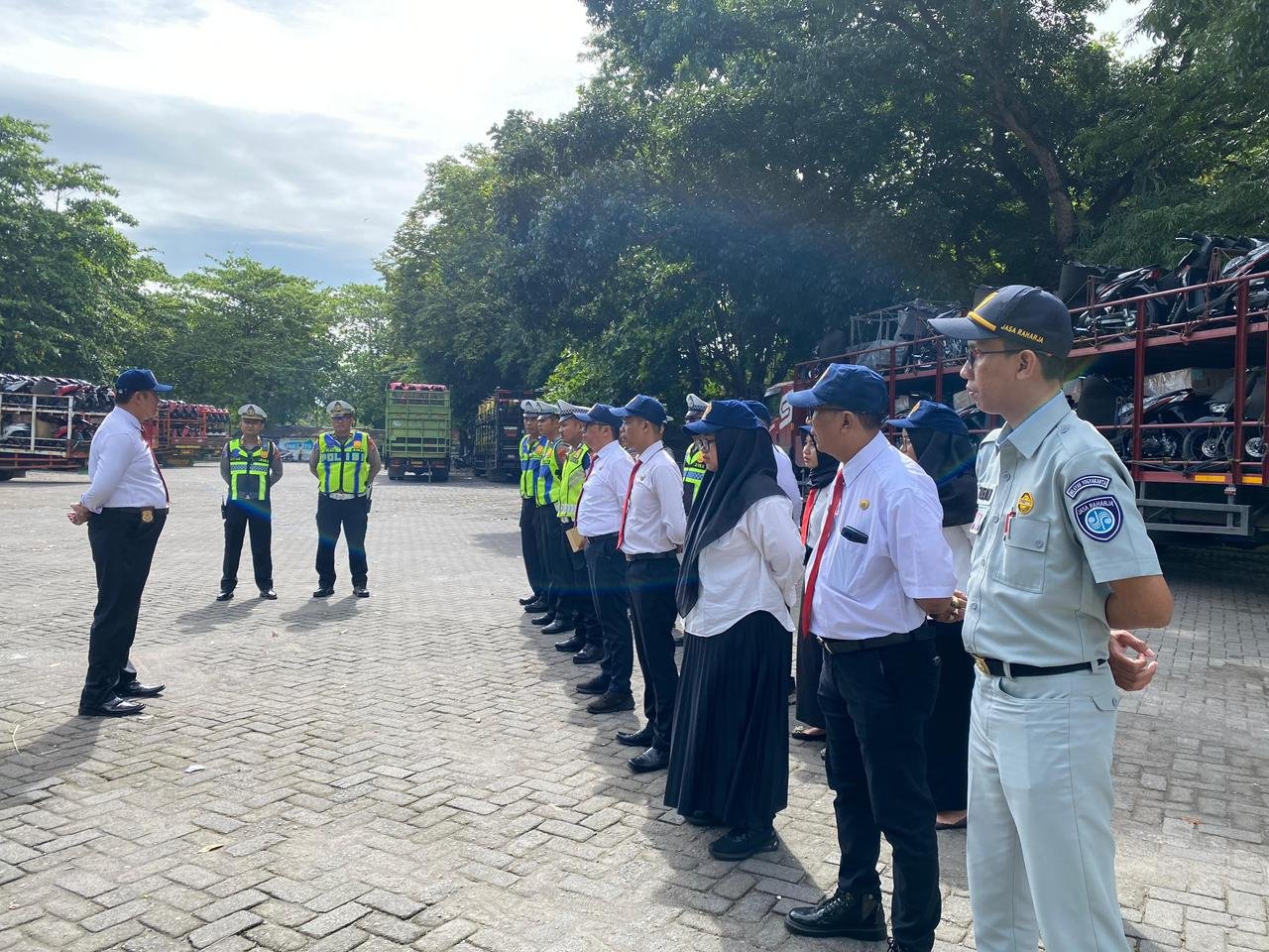 Samsat Sleman, Kepolisian, dan Jasa Raharja Gelar Operasi Patuh Pajak di Ringroad Utara