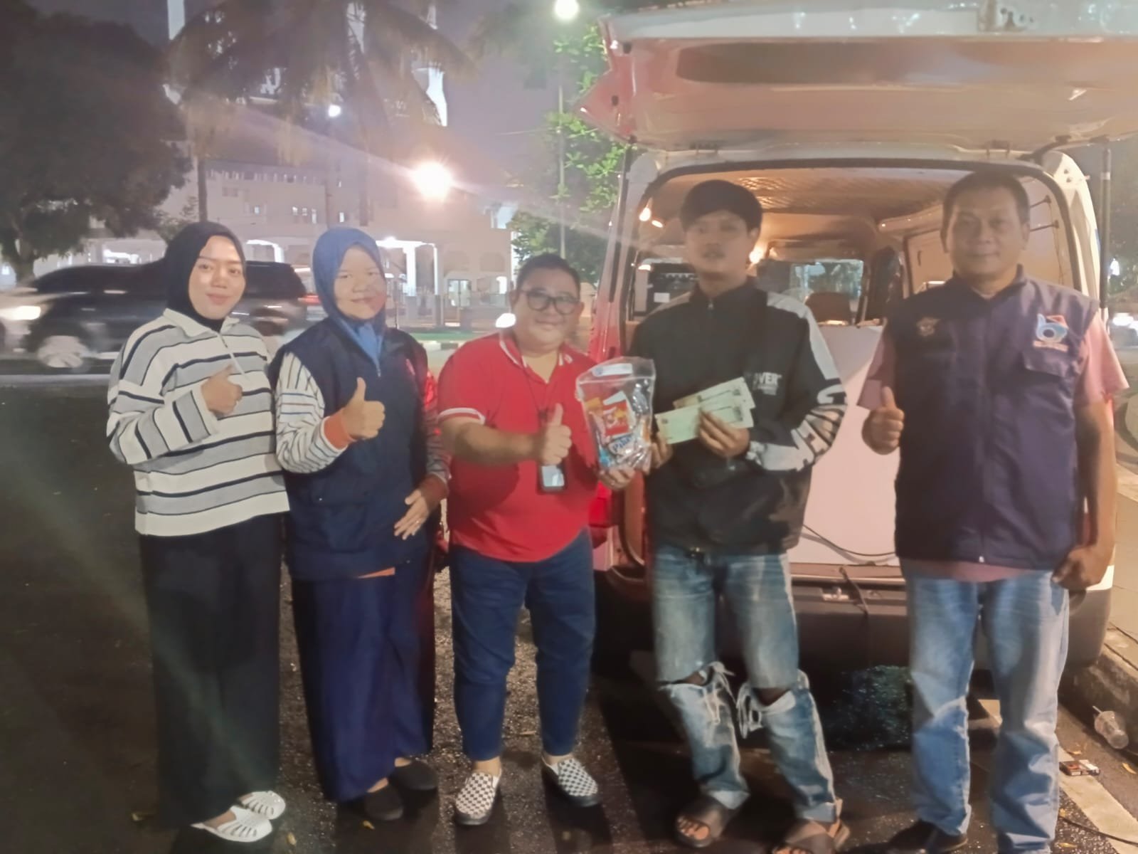 PT Jasa Raharja Hadir dalam Pelaksanaan Samkel Wangi Taman Kota Sekaligus Pemberian Bingkisan bagi Wajib Pajak 