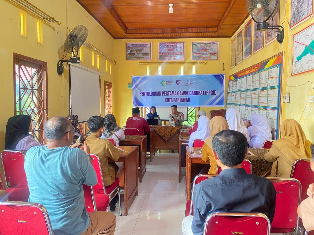 Di Desa Bato, Jasa Raharja Sumbar dan Satlantas Latih Warga Tangani Korban Laka: Gerak Cepat Selamatkan Nyawa