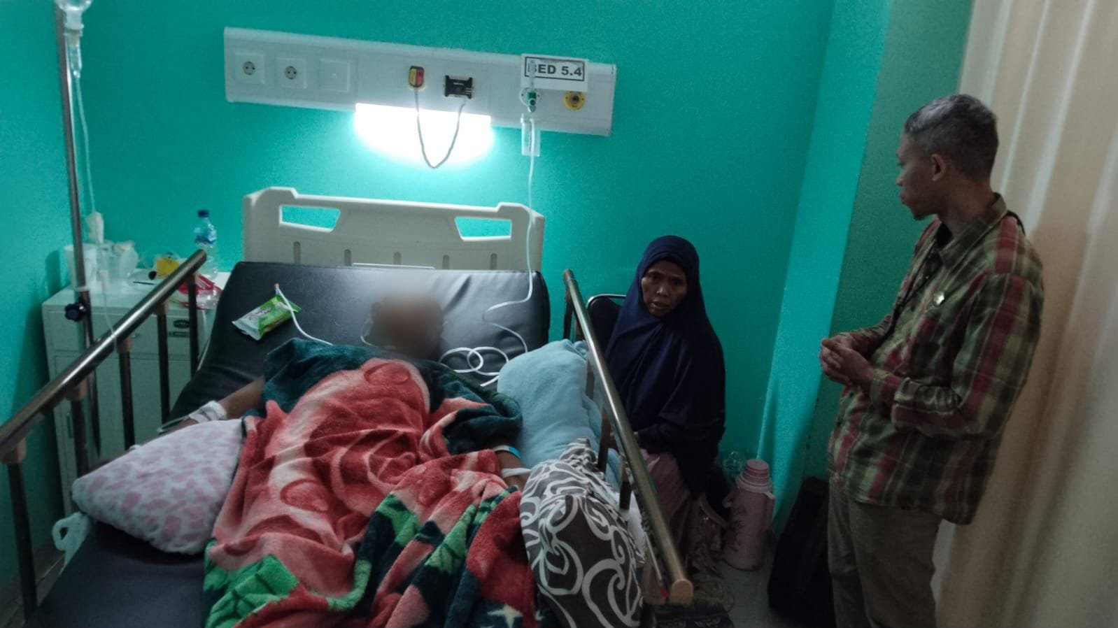 Jasa Raharja Cabang Sukabumi, Kunjungan Korban Kecelakaan di Rumah Sakit