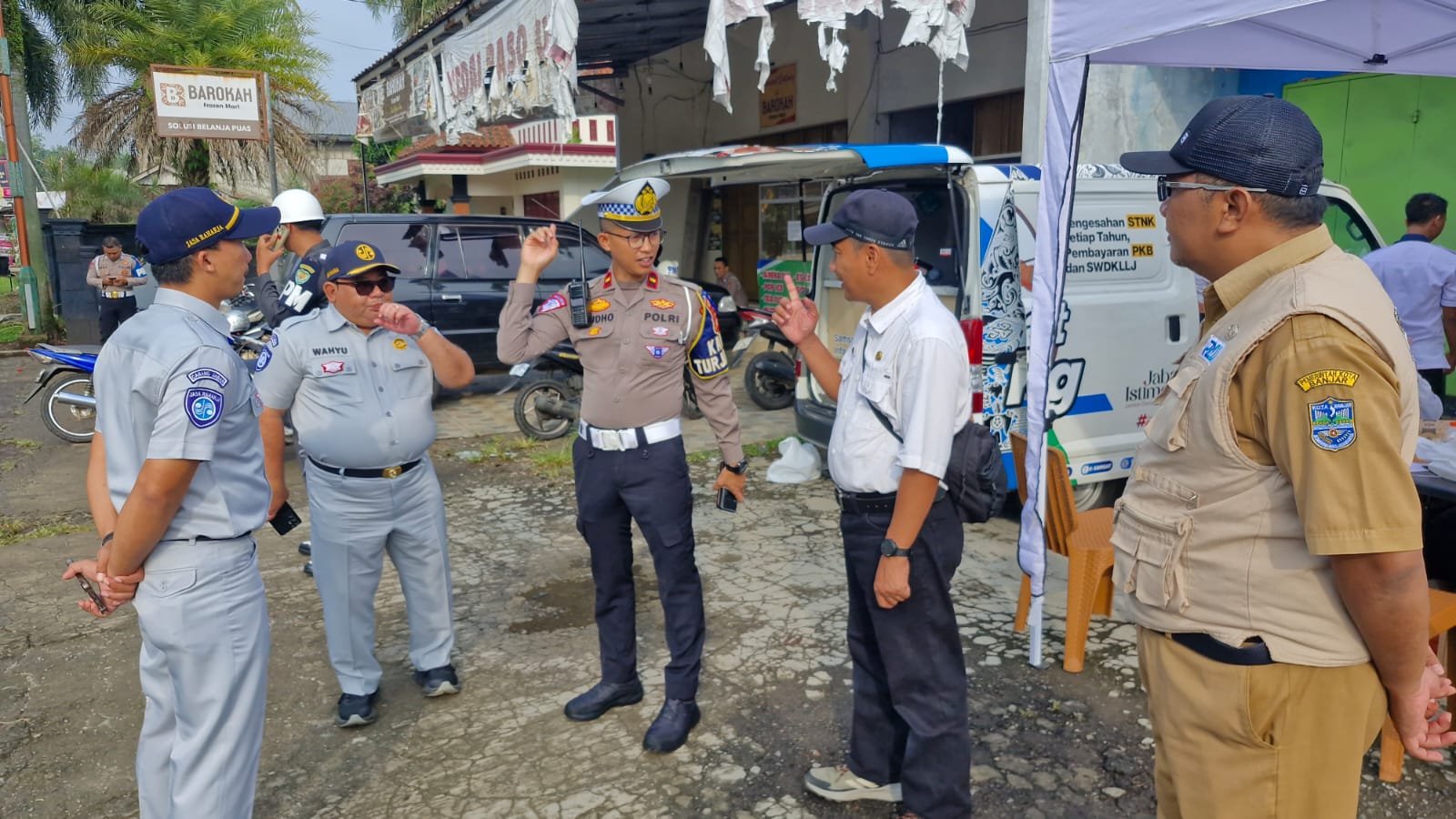 Jasa Raharja Cabang Tasikmalaya Ikuti Operasi Gabungan KTMDU dan Kamseltibcarlantas di Wilayah Kecamatan Kalipucang Kabupaten Pangandaran