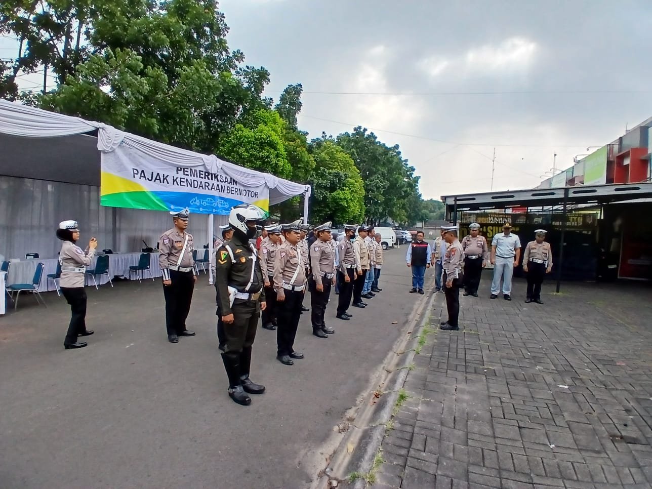 Perkuat Sinergi Operasi Gabungan Bersama, Jasa Raharja Bandung Bersama Tim Pembina Samsat Soekarno Hatta