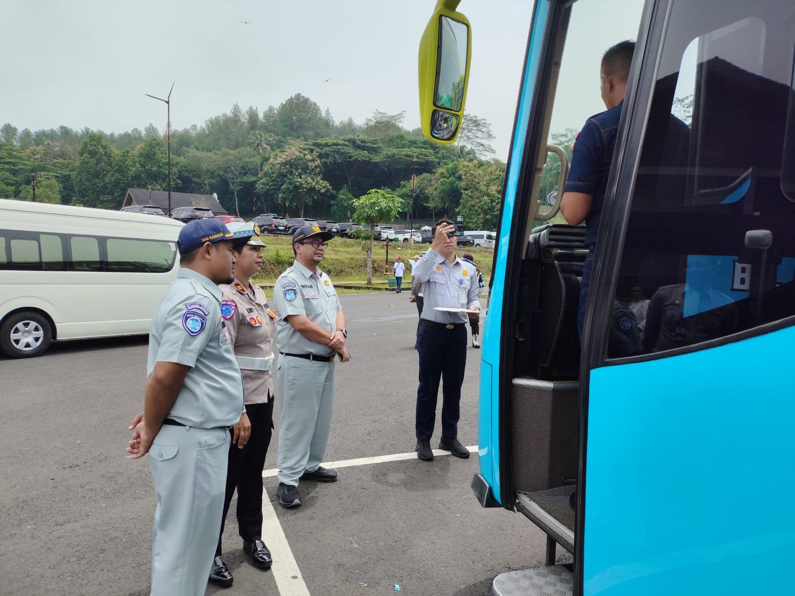 Pastikan Keselamatan Libur Imlek 2026, Jasa Raharja Magelang Gelar Rampcheck Gabungan di Kawasan Borobudur