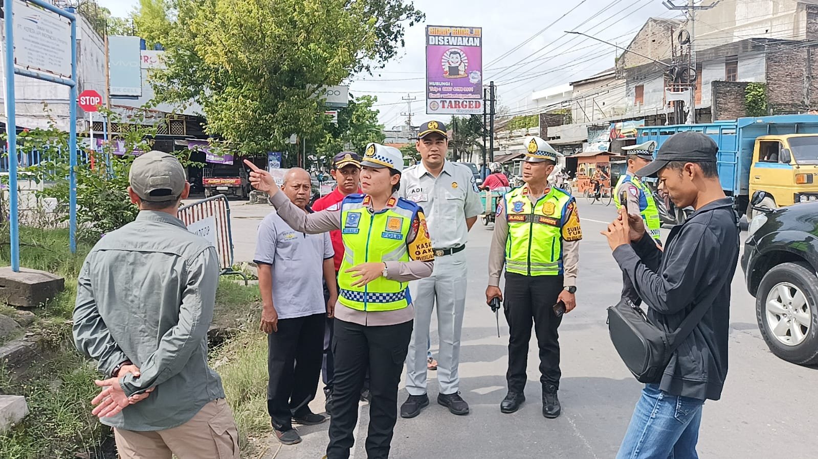 Tekan Angka Kecelakaan, Satlantas Polres Grobogan dan Jasa Raharja Grobogan Gelar Survey Jalur dan Sosialisasi Batas Muatan di Getasrejo