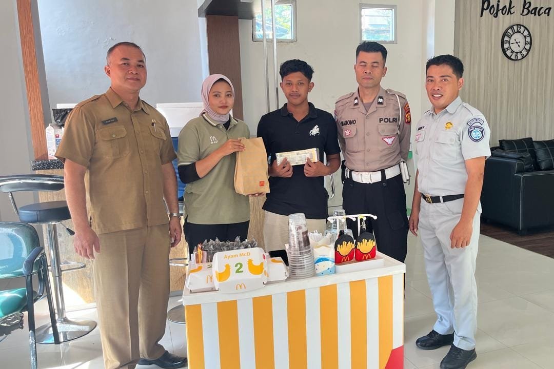 Kolaborasi Merchant, Jasa Raharja dan McDonald’s Berikan Voucher Potongan Harga bagi Wajib Pajak Patuh di Samsat Batakan