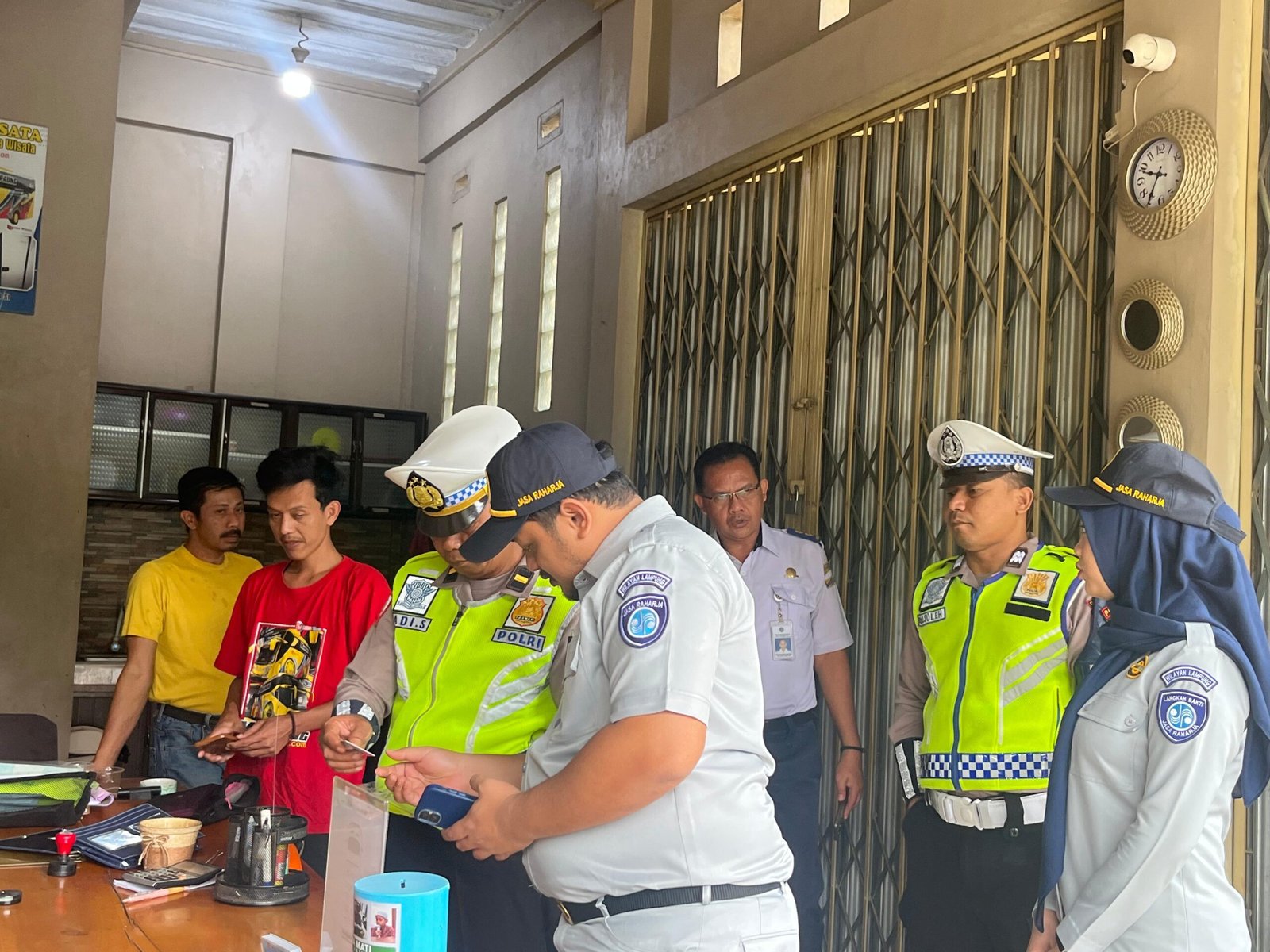 Rampcheck Angkutan Umum di PO Marpaung Rajabasa, Pastikan Kelayakan Jalan dalam Operasi Keselamatan Krakatau 2026