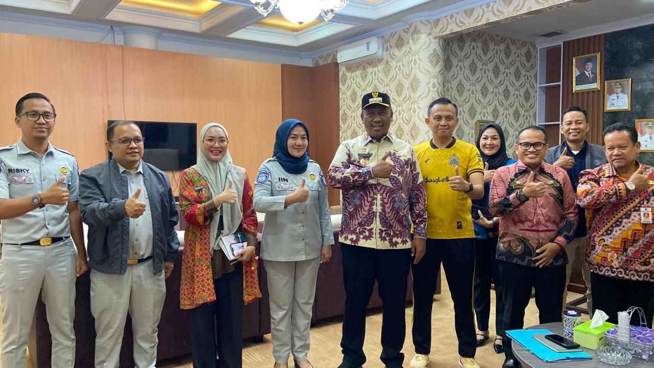 Jasa Raharja Inisiasi Audiensi dengan Plt. Bupati Lampung Tengah, Dorong Optimalisasi Layanan dan Peningkatan PAD