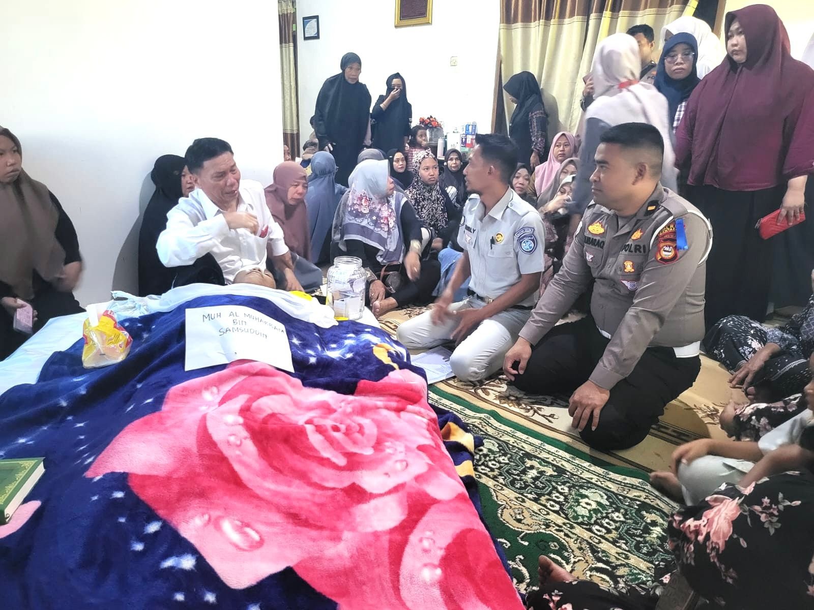 Jasa Raharja Sulsel Gerak Cepat Santuni Keluarga Korban Laka Bantaeng 