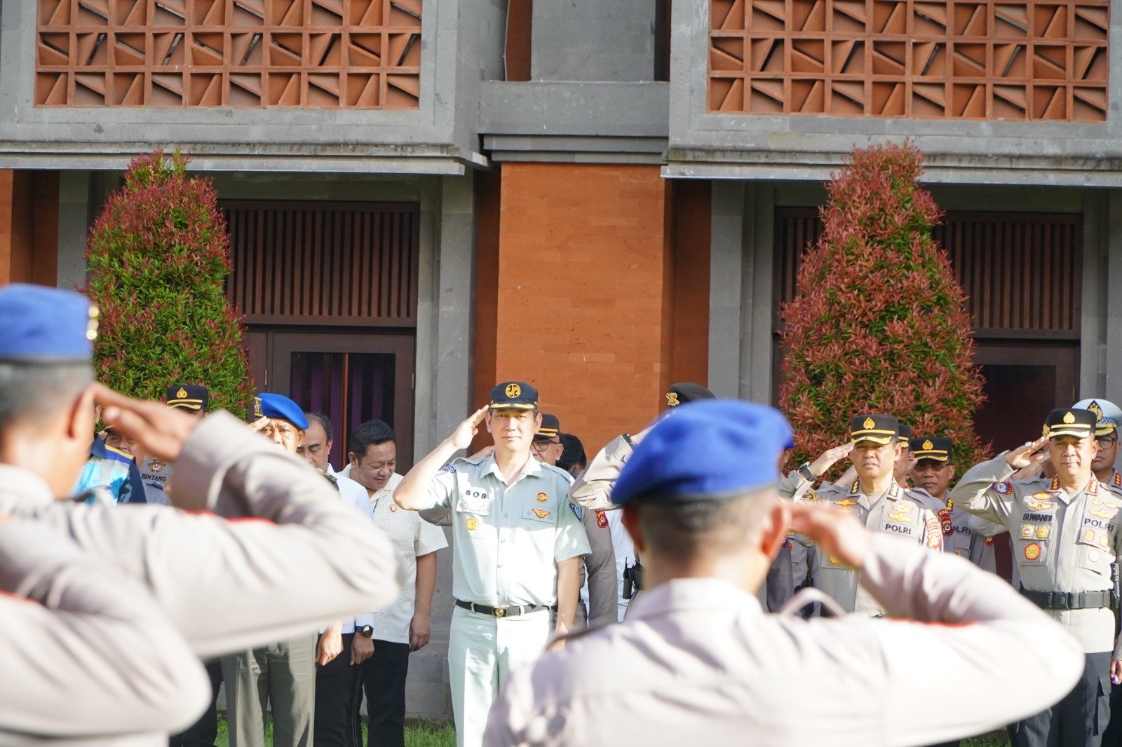 Jasa Raharja Bali Dukung Operasi Keselamatan Agung 2026 melalui Apel Gelar Pasukan