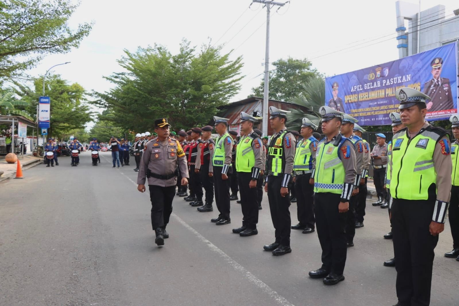 Dukung Kamseltibcar Lantas, Jasa Raharja Palopo Hadiri Apel Gelar Pasukan Operasi Keselamatan Pallawa 2026