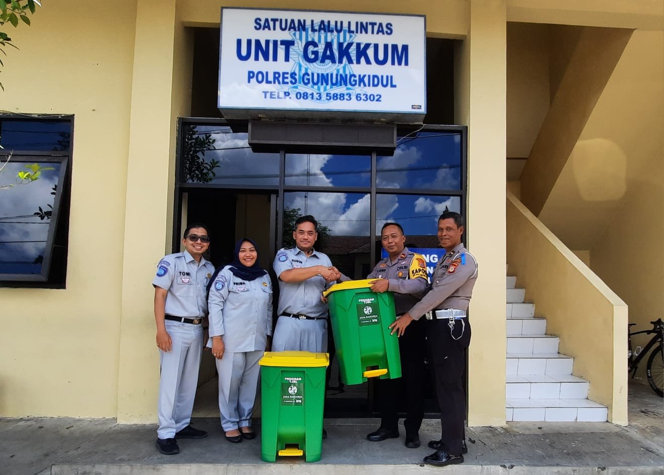 Program TJSL CSV Jasa Raharja Perkuat Sinergi Keselamatan Lalu Lintas di Gunungkidul