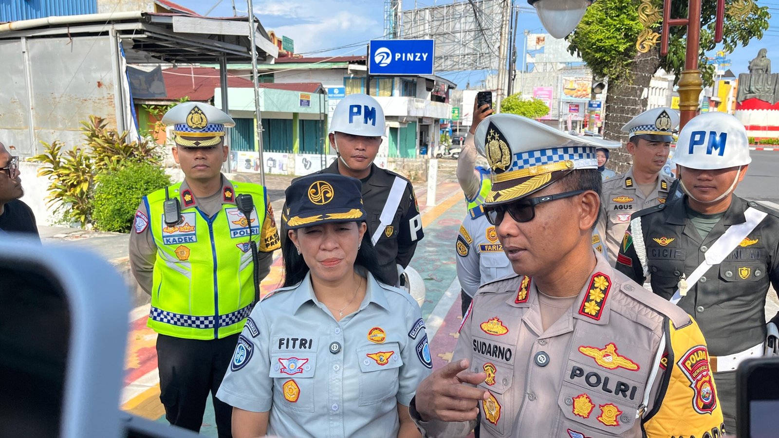 Jasa Raharja Bengkulu Ikut Serta dalam Kegiatan Polantas Menyapa di Kota Bengkulu