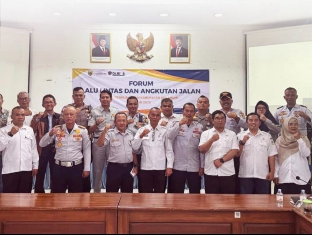 Ciptakan Manajemen Keselamatan Berlalu Lintas, Pilar-Pilar FLLAJ Sukabumi Satukan Komitmen