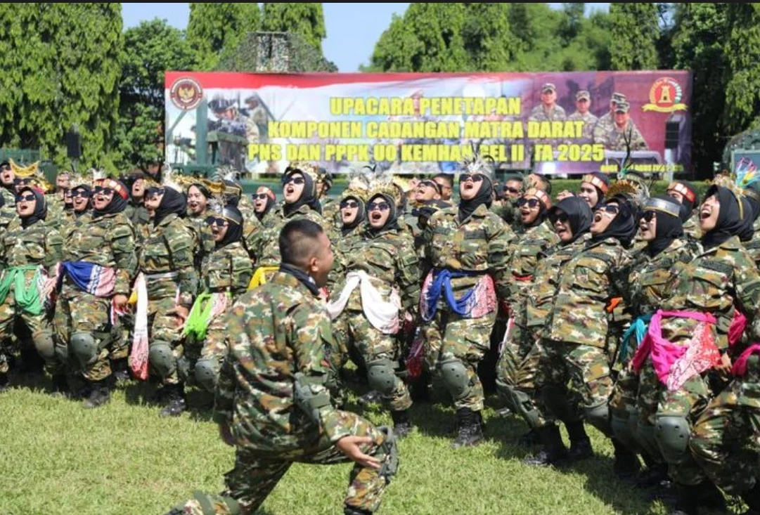 Korps Marinir Matangkan Materi Latihan bagi Peserta Komponen Cadangan ASN