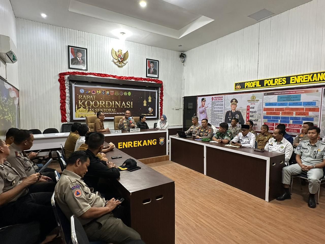Perkuat Sinergi Pengamanan Idulfitri 2026, Jasa Raharja Cabang Parepare Hadiri Rakor Lintas Sektoral Operasi Ketupat di Polres Enrekang