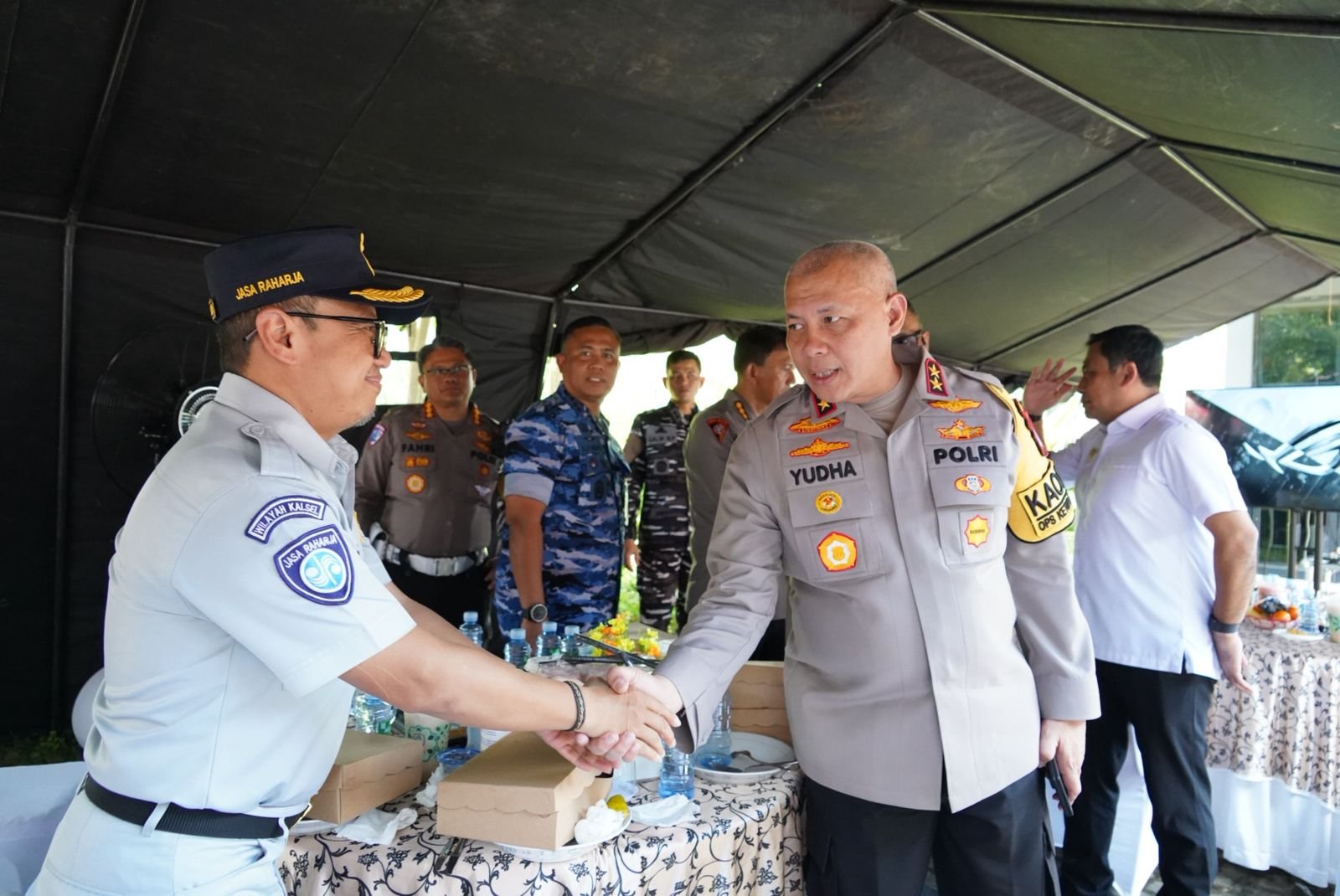 Jasa Raharja Kalsel Ikuti Anev Kamtibmas dan Monitoring Wisata Lebaran