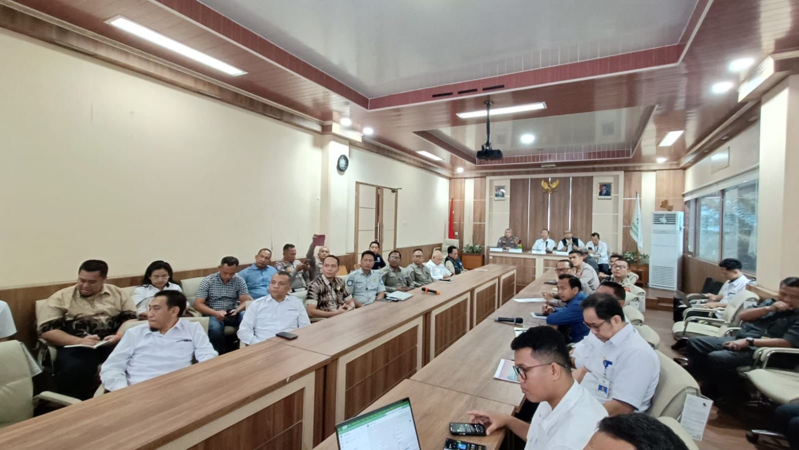 Jasa Raharja Wilayah Lampung Hadiri Sosialisasi Keputusan Bersama Pengaturan Lalu Lintas dan Penyeberangan Masa Angkutan Lebaran 2026