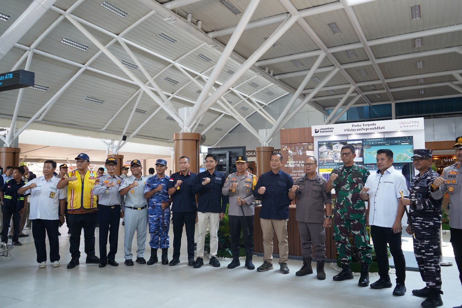 Sinergi Forkopimda, Kepala Jasa Raharja NTB Turut Cek Kesiapan Posko Pengamanan Lebaran