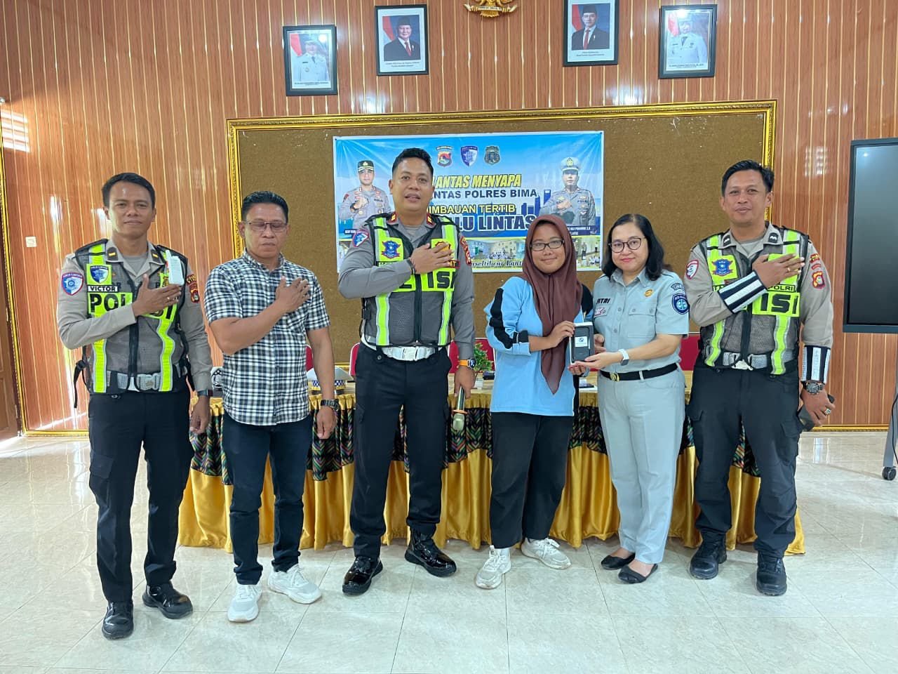 Sinergi Jasa Raharja dan Satlantas Polres Bima Tanamkan Budaya Tertib Lalu Lintas Sejak Dini