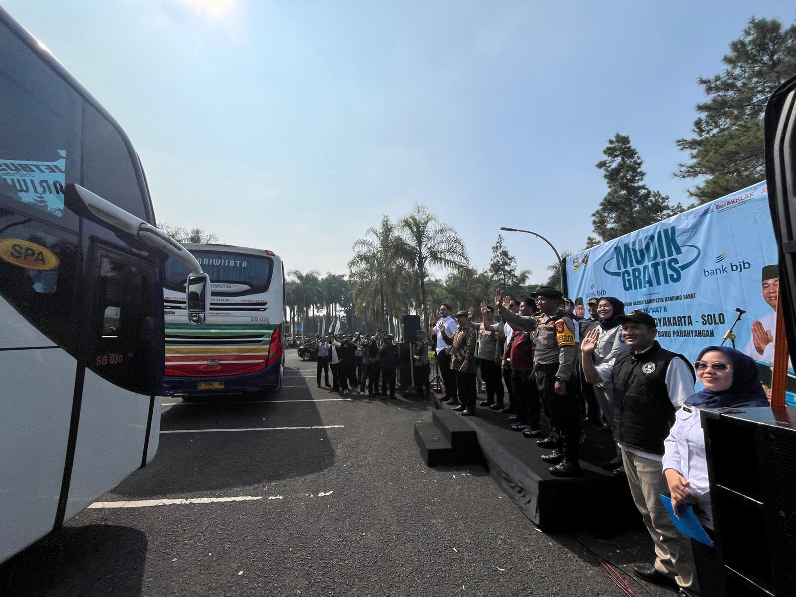 Jasa Raharja Hadir Dukung Program Mudik Gratis Pemkab Bandung Barat, Wujud Nyata Pelayanan Sepenuh Hati