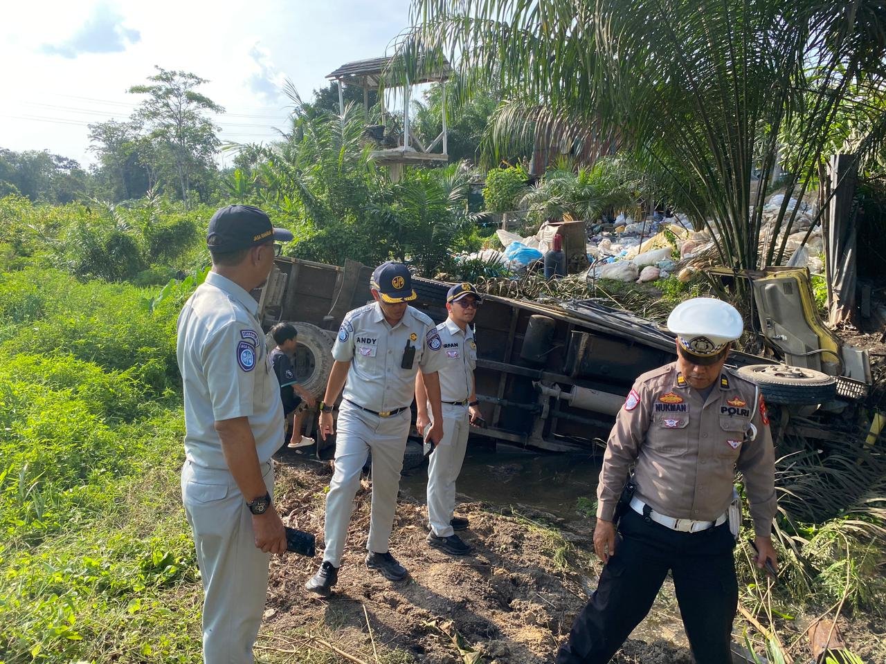 Empat Korban Meninggal Truk Kontra Bus Di Pelalawan, Jasa Raharja Riau Pastikan Jaminan Kepada Ahli Waris Yang Sah