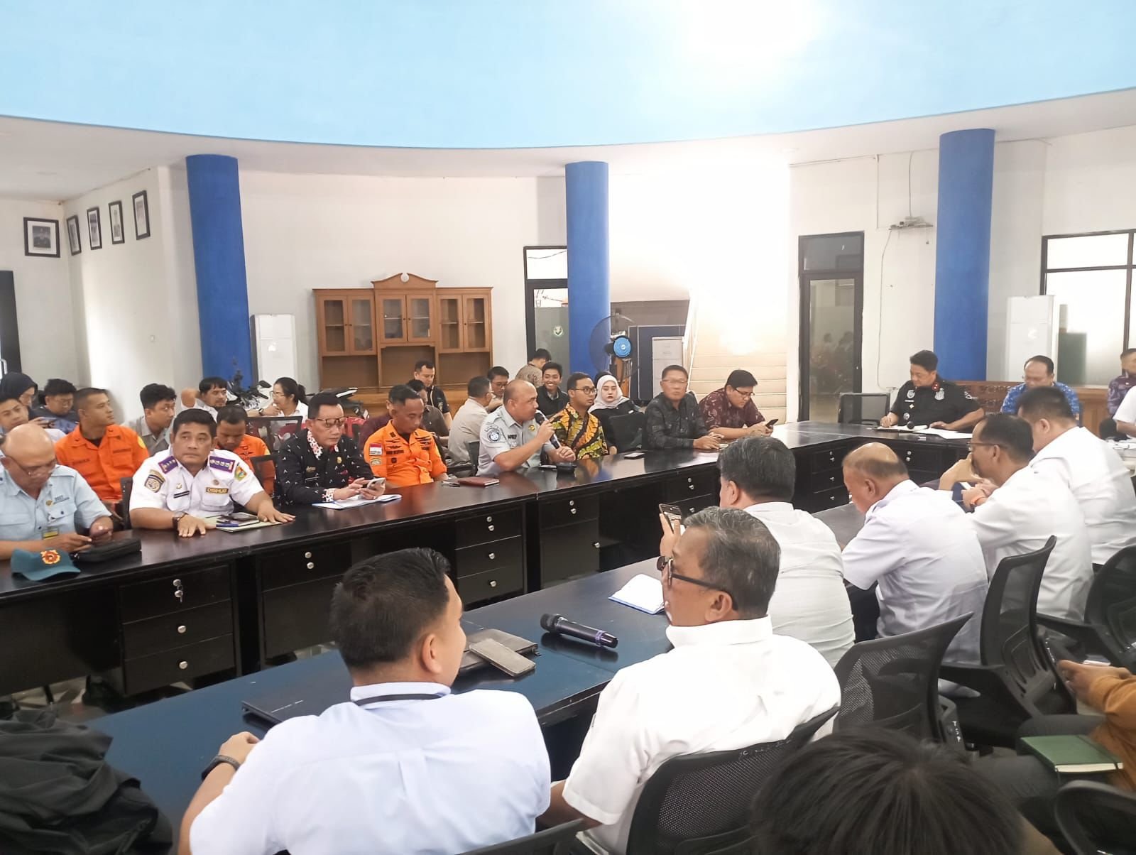 Jasa Raharja Wilayah Lampung Hadiri Rapat Kesiapan Angkutan Lebaran 2026 di Aula Dishub Provinsi Lampung