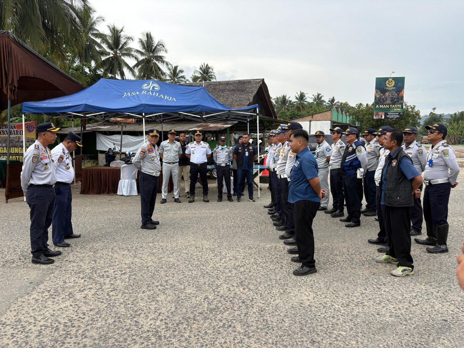 Jasa Raharja Sumatera Barat Bersama Tim Pembina Samsat Gelar Razia Gabungan di Padang Pariaman, Tingkatkan Kepatuhan Pajak Kendaraan