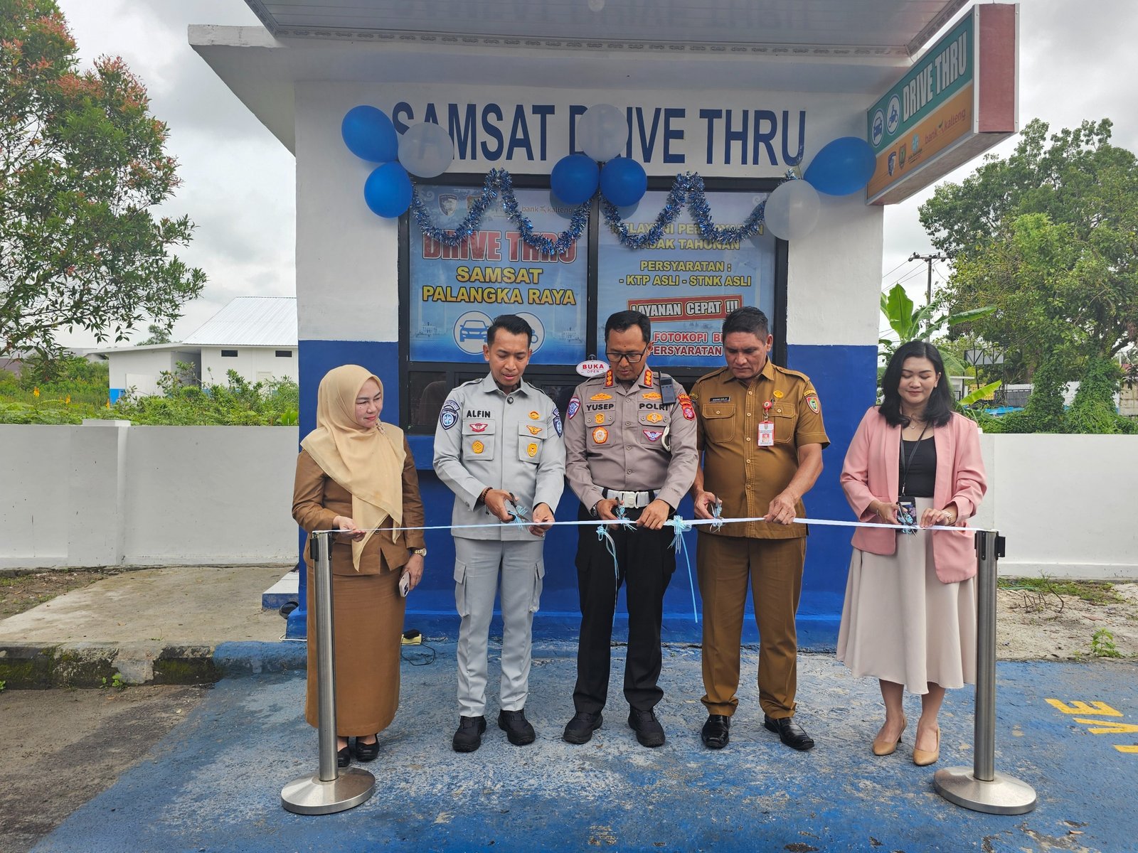 Samsat Drive Thru Resmi Diluncurkan di Palangka Raya, Layanan Pajak Kendaraan Kini Lebih Cepat dan Praktis