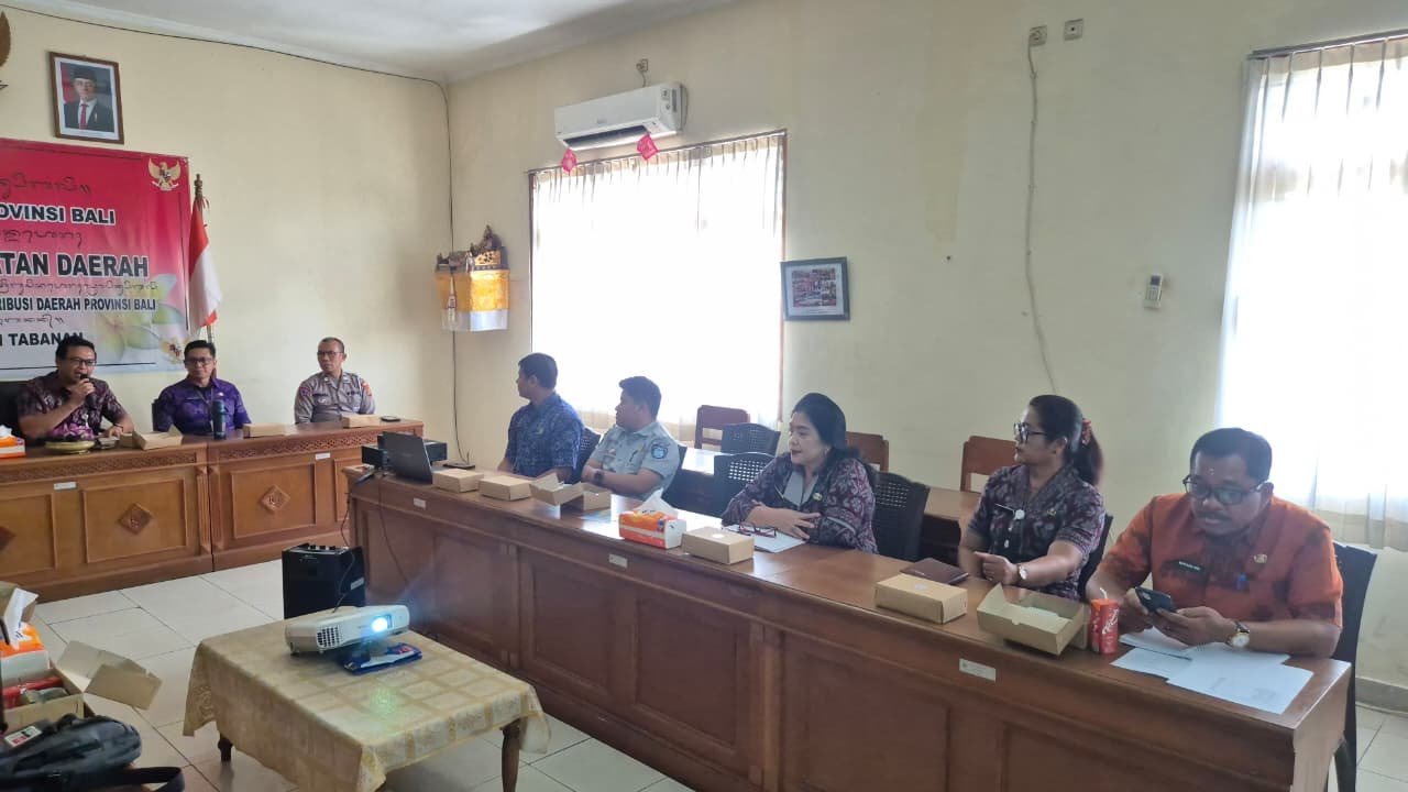Jasa Raharja Bali Dukung Sosialisasi Kesamsatan kepada Perbekel se-Kecamatan Tabanan