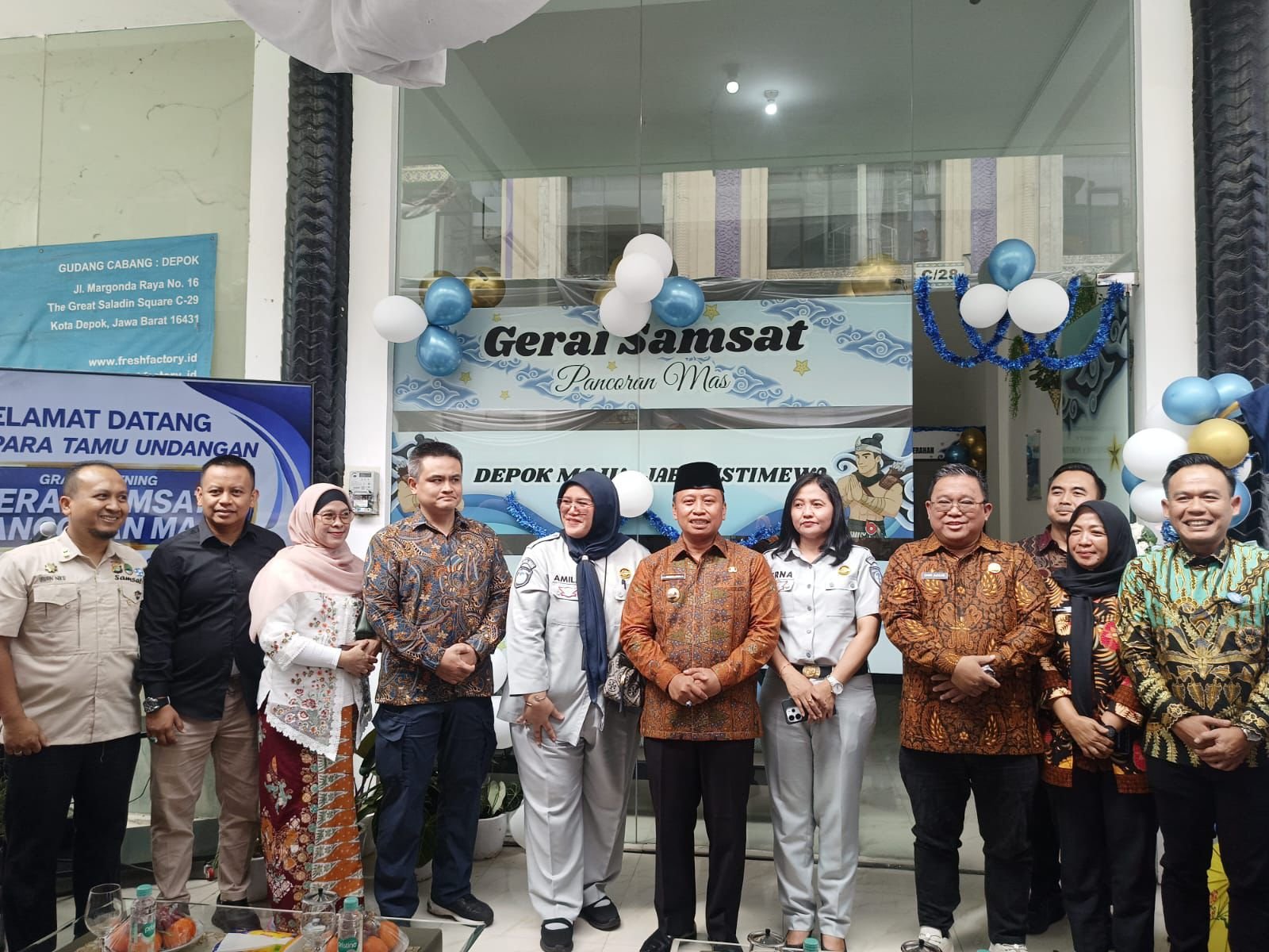 Grand Opening Samsat Pancoran Mas, oleh Tim Pembina Samsat Cinere