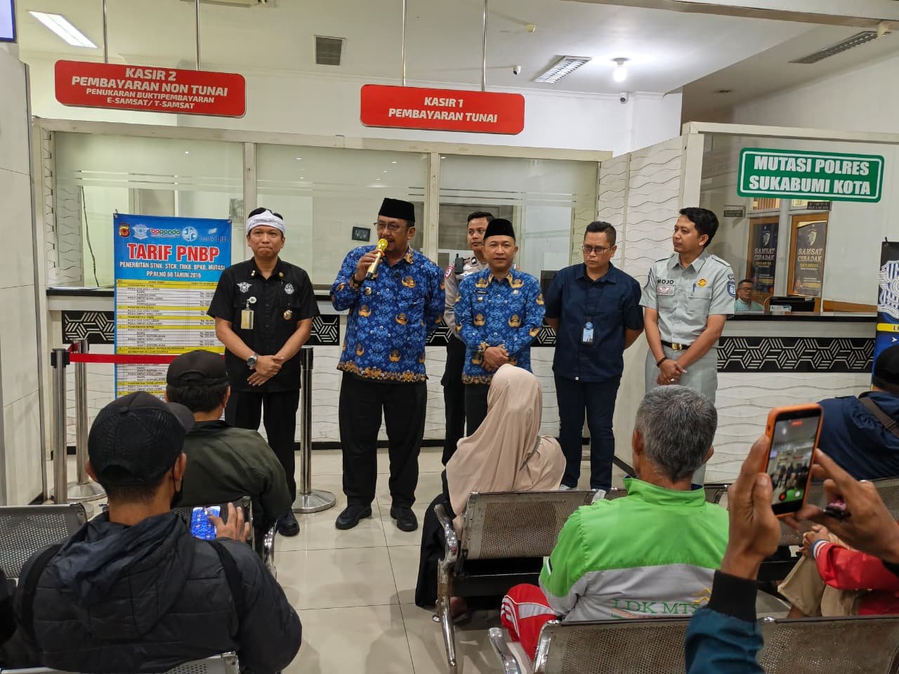 Bupati Sukabumi Pastikan Layanan Samsat Cibadak Makin Mudah dan Cepat