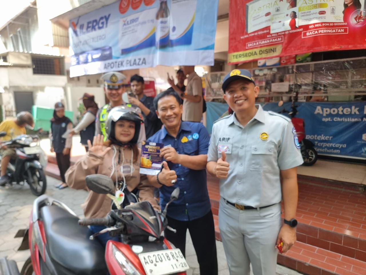 Samsat Tulungagung Gelar Operasi Gabungan untuk Tingkatkan Kepatuhan Masyarakat.  