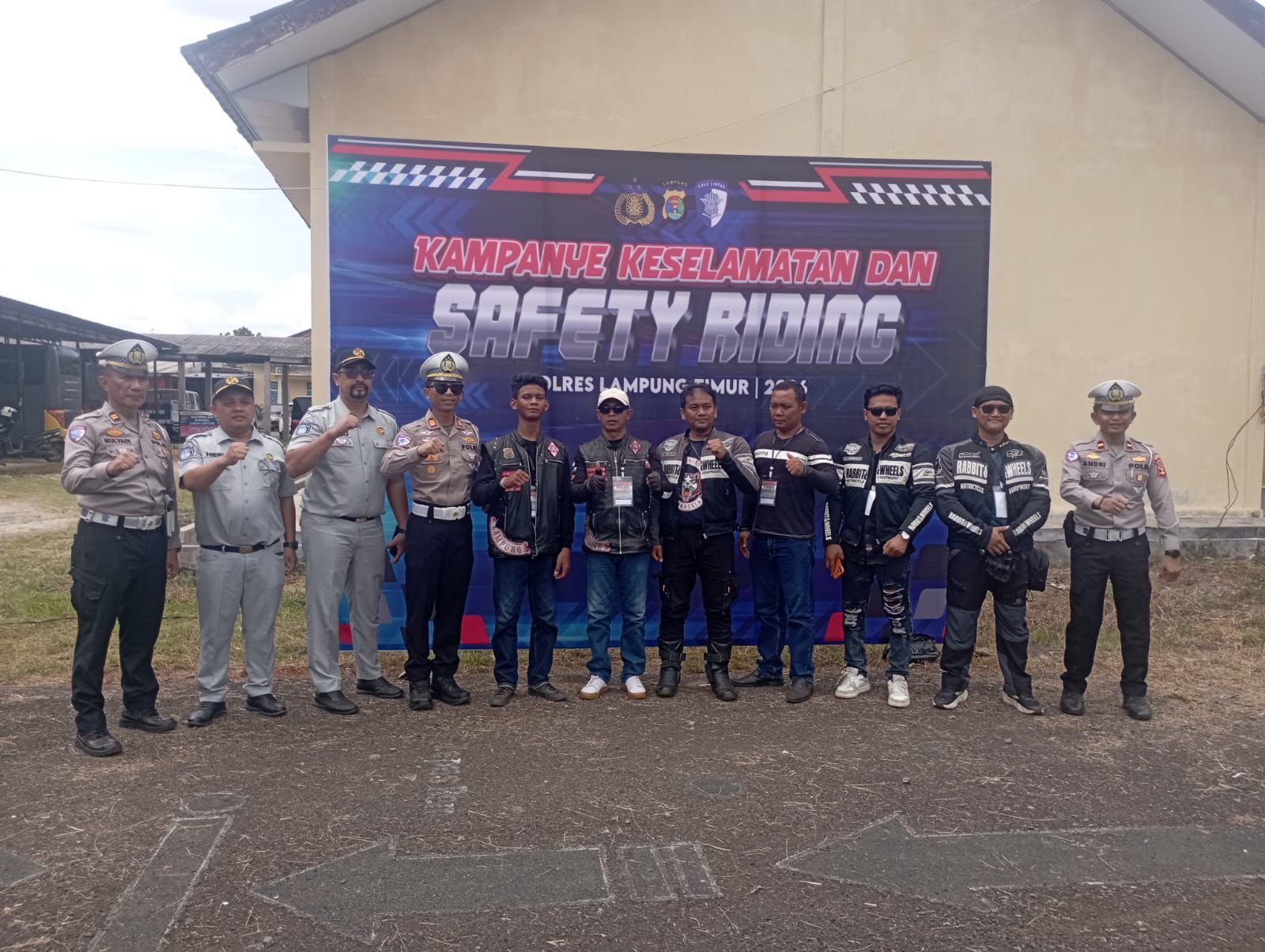 Kampanye Safety Riding di Lampung Timur, Ratusan Pelajar Diedukasi Keselamatan Berlalu Lintas