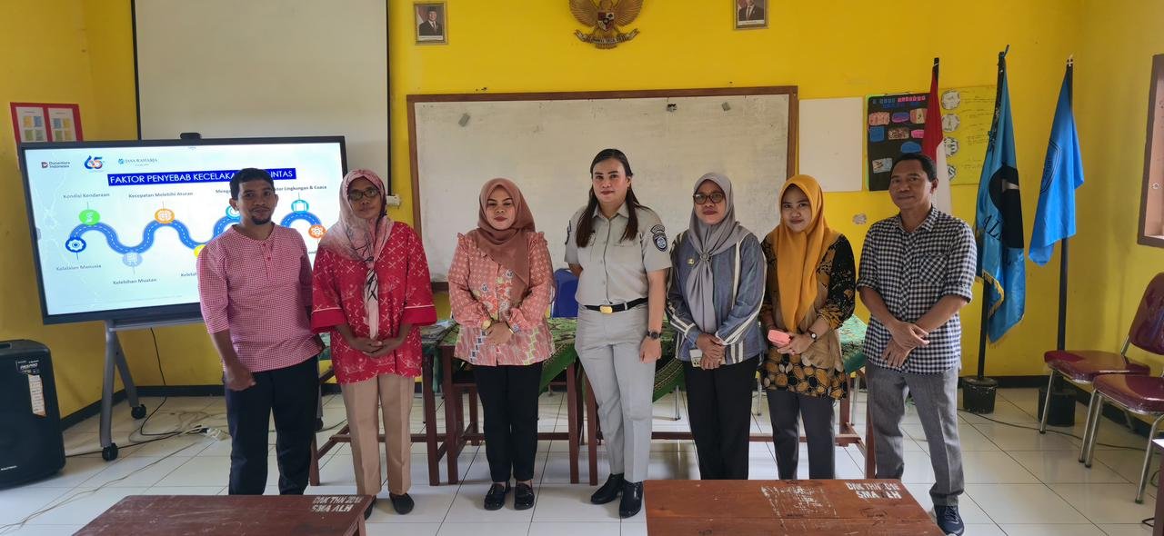 Jasa Raharja Gelar Program Pengajar Peduli Keselamatan Lalu Lintas di Yayasan Alhilal Ambon