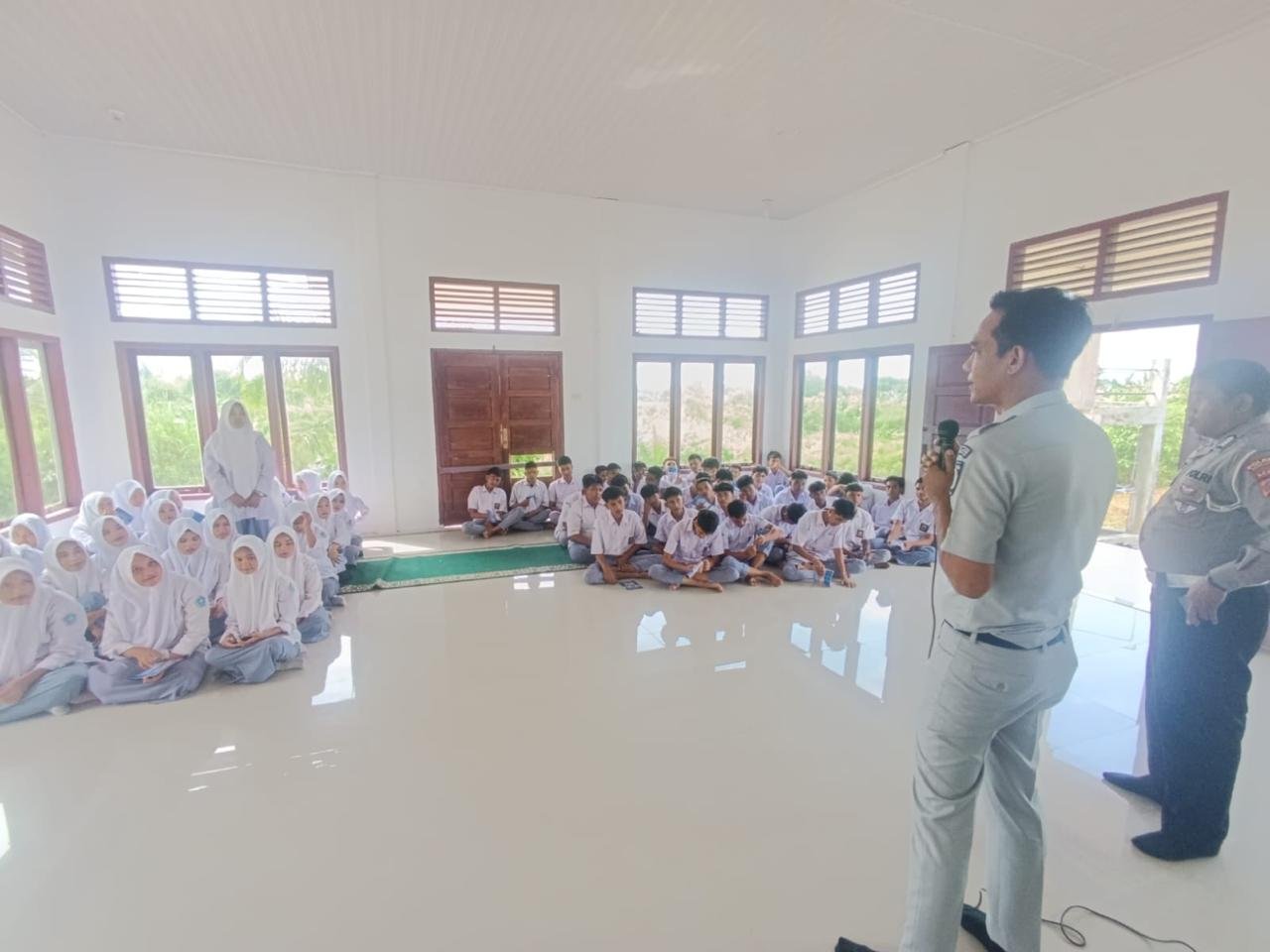 Jasa Raharja Komitmen Untuk Menekan Angka Kecelakaan di Wilayah Kabupaten Aceh Jaya