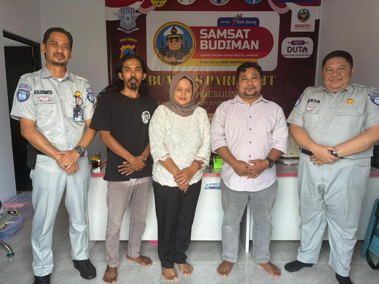 Jasa Raharja Cabang Pekalongan Laksanakan Monitoring Program Samsat Budiman di Pemalang, Tingkatkan Kepatuhan Pajak Masyarakat