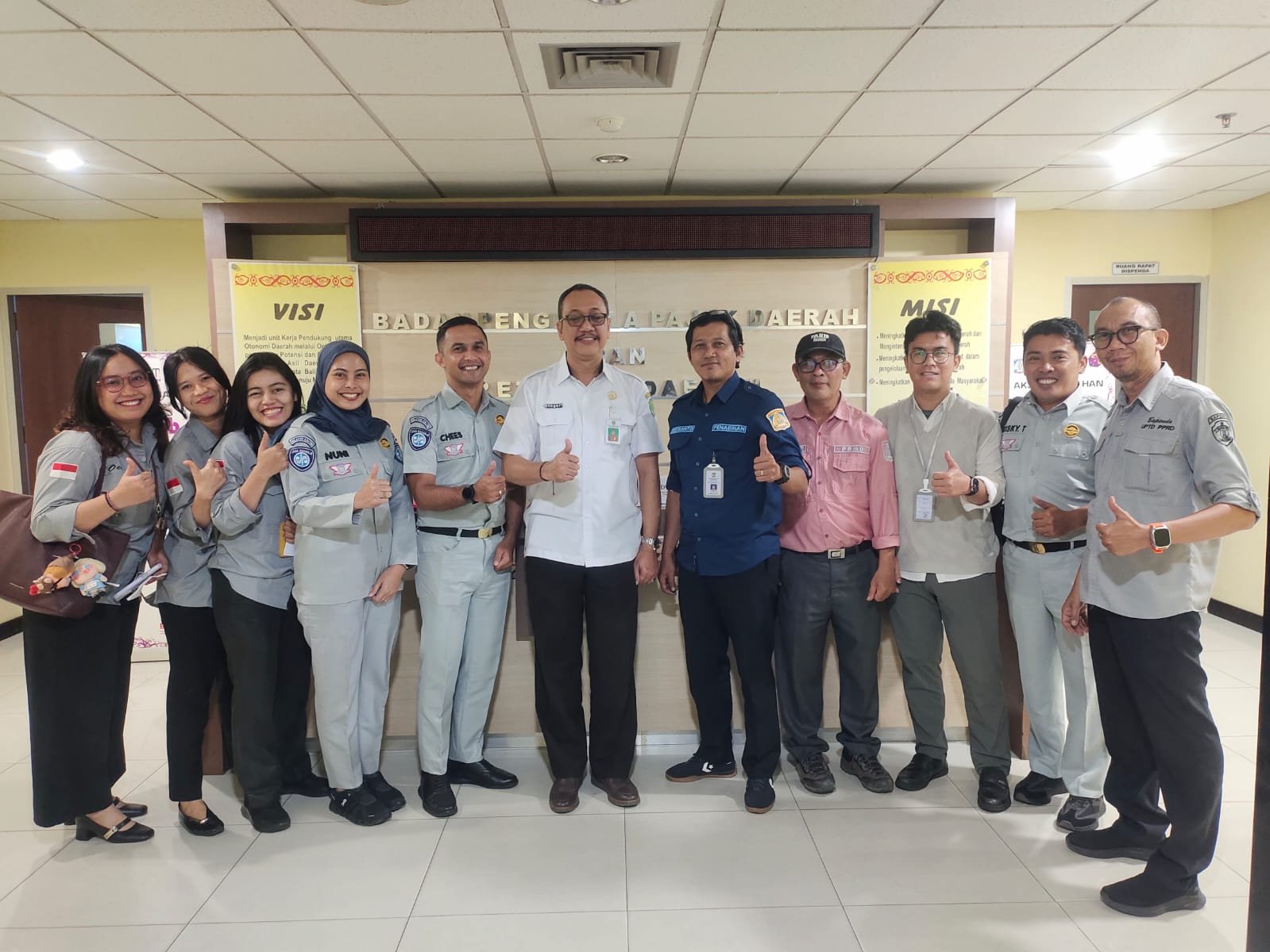 Operasi Kolaboratif Optimalisasi Kepatuhan Pajak Kendaraan Dinas Kota Balikpapan antara Jasa Raharja, UPTD PPRD Wilayah Balikpapan, dan BPPDRD Kota Balikpapan