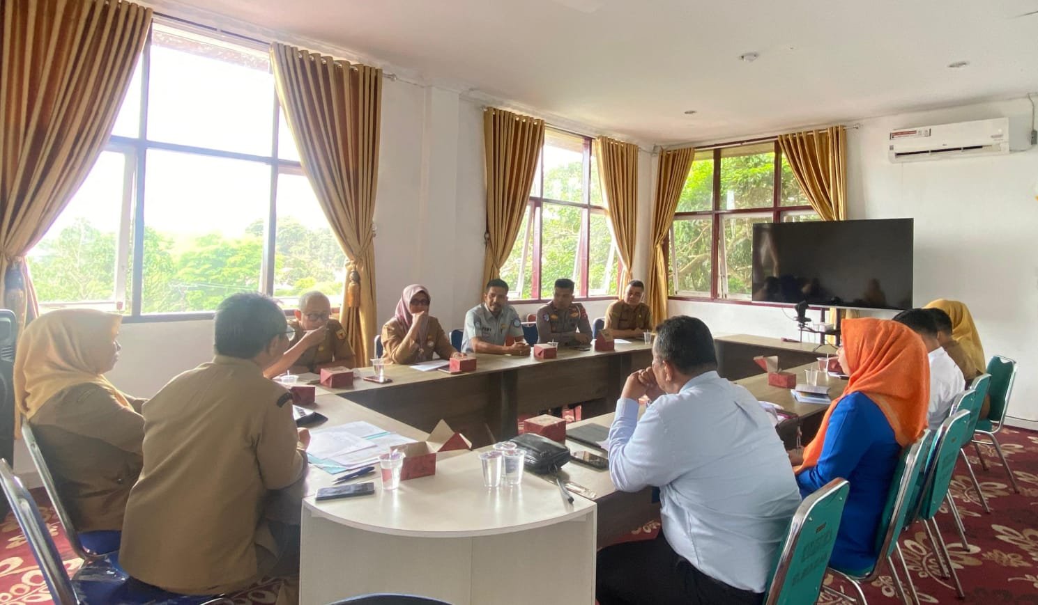 Jasa Raharja Sumatera Barat Hadiri Anev dan Monitoring Pemungutan PKB, Opsen PKB, dan SWDKLLJ Triwulan I 2026 di Tanah Datar