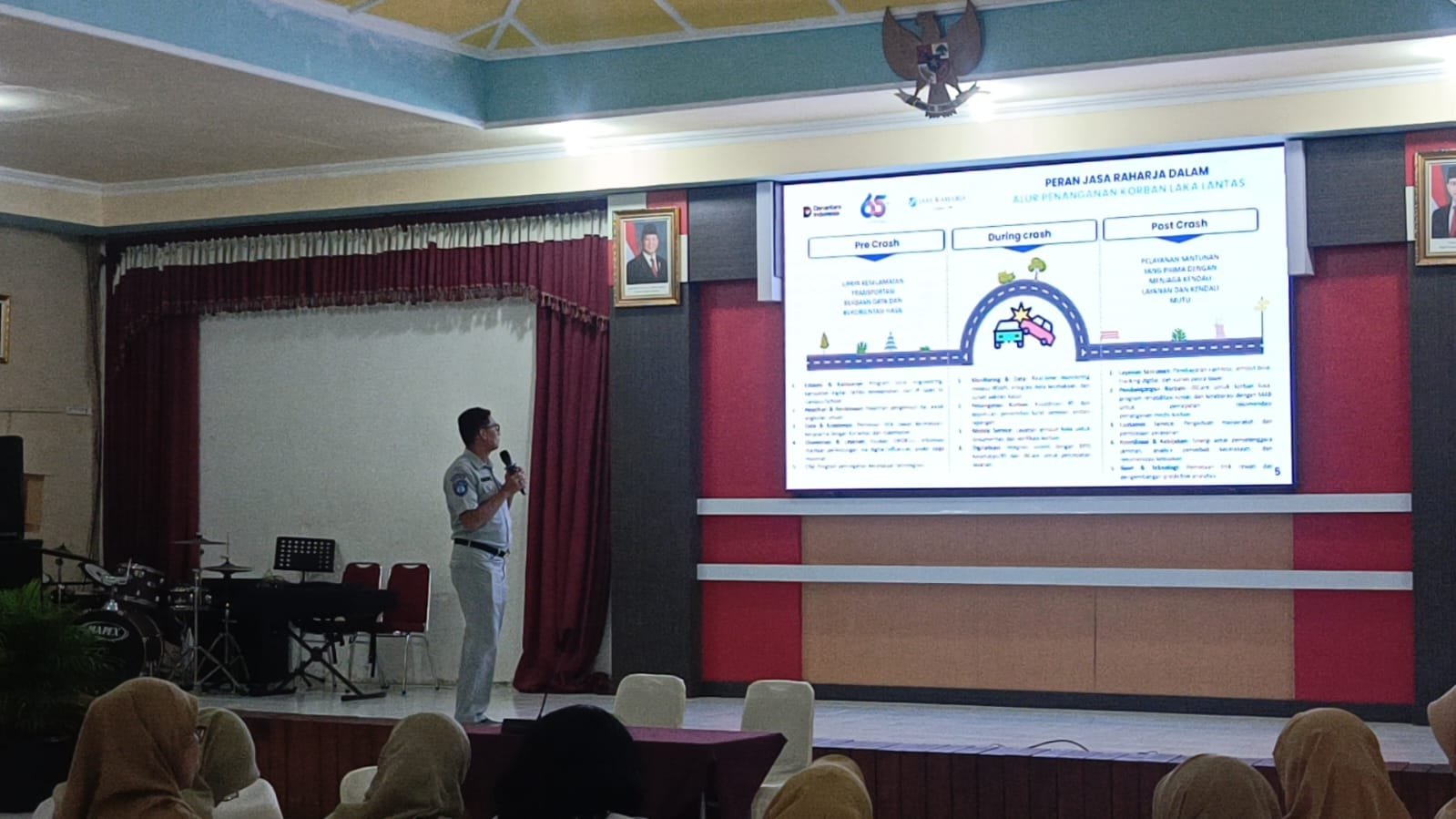 Tekan Laka Lantas, Jasa Raharja Bekali Guru SMKN 9 dengan Edukasi Keselamatan dan PPGD