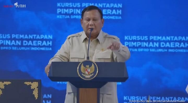 Presiden Prabowo Hadir dalam Kegiatan Pemantapan Ketua DPRD Nasional