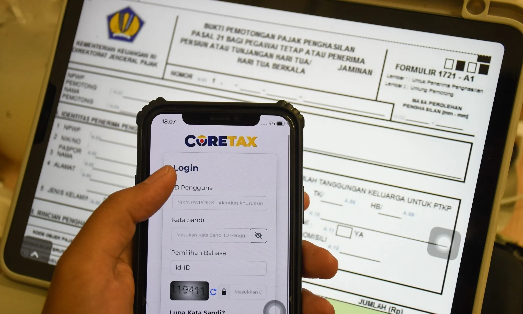 Pelaporan SPT Tahunan Tercatat Sebanyak 11,22 Juta