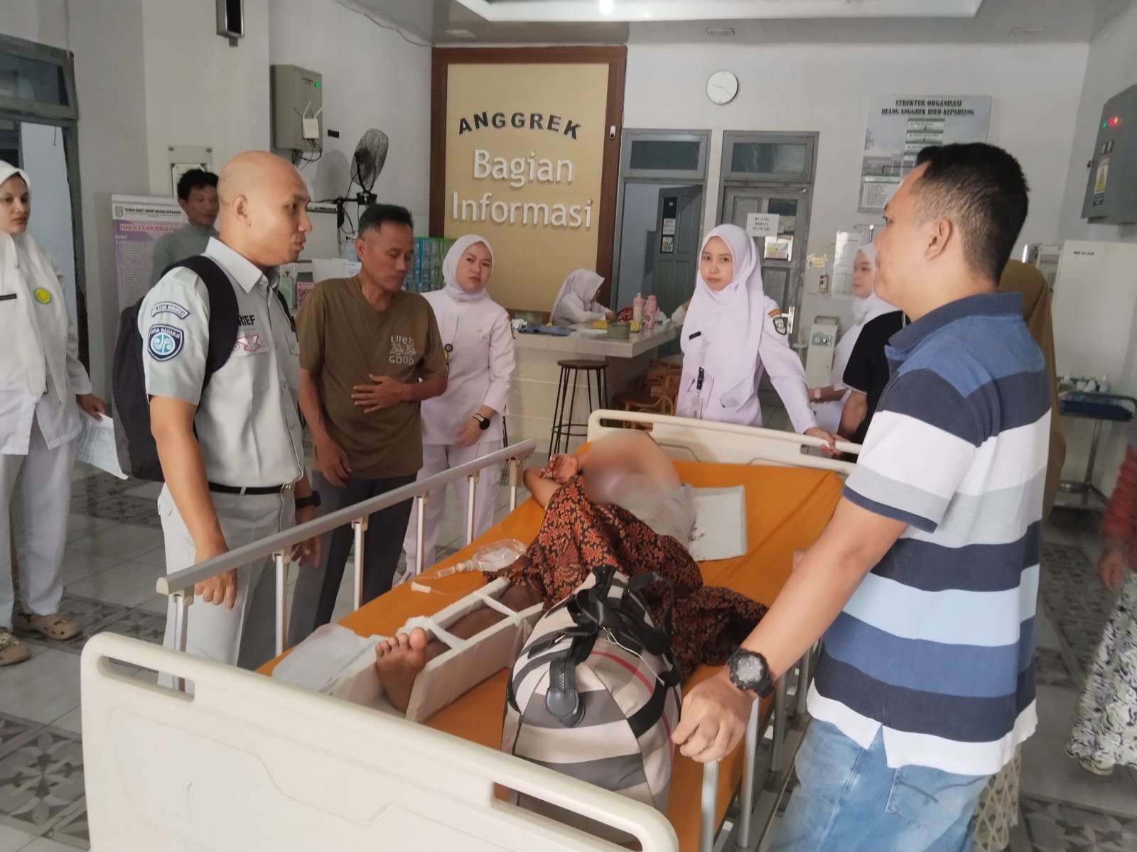 Jasa Raharja Kepahiang Gerak Cepat Lakukan Monitoring Korban Kecelakaan di Rumah Sakit