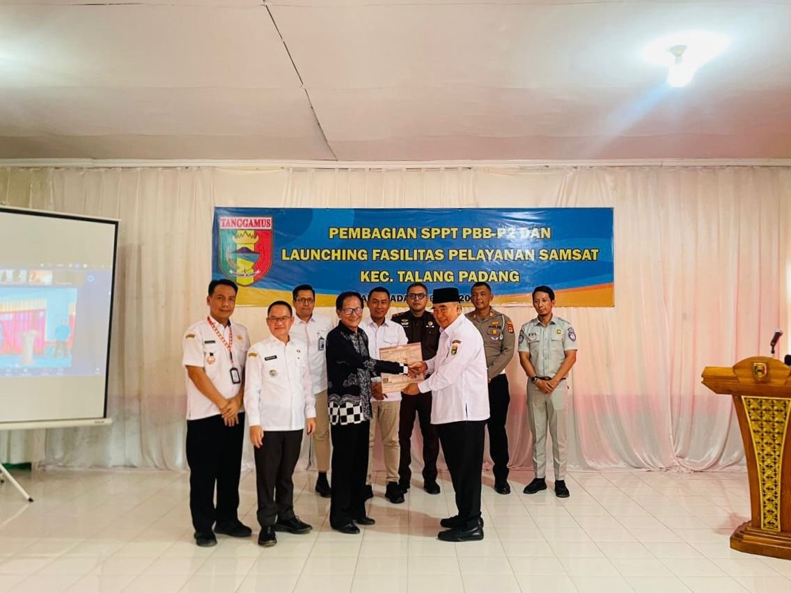 Jasa Raharja Lampung Dukung Peningkatan Pelayanan Publik melalui Penyerahan Fasilitas Samsat di Tanggamus